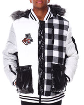 "Vandal" Puffer Coat - Black